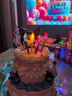多美忆生日场景布置生日装饰男女孩儿童生日快乐蛋糕彩色火焰蜡烛插件 实拍图