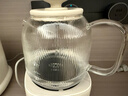 美的（Midea）花漾0胶水全玻璃全自动养生壶 办公室多功能煮茶壶 烧水壶恒温电热水壶煮茶器花茶壶1L YS10B101 实拍图