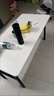 圣洛伊可折叠桌小户型家用餐桌饭桌简约吃饭桌出租屋便携式户外方桌长桌 白理石纹【80*50*52】方桌-升级 实拍图