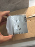 公牛（BULL）开关插座墙壁电源面板明装走线大面板家用墙壁插座G59系列星空灰 正五孔 实拍图