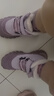 巴布豆童鞋冬季加绒保暖儿童雪地靴女童休闲靴子116545069浅粉紫/沙紫32 实拍图