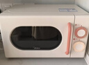 美的（Midea）小滋味微波炉烤箱一体机小型家用微波炉光波加热一级能效平板变频复古美拉德风C1G2 实拍图
