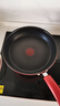 特福（Tefal）平底锅家用牛排不粘煎锅少油烟有钛煎饼锅电磁炉燃气灶通用26cm 实拍图