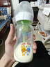 布朗博士玻璃奶瓶 0-3月新生婴儿防胀气防呛 宽口径奶瓶270ml 双兔 实拍图