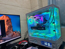 瓦尔基里（VALKYRIE）VK03 WHITE 白色 ATX 游戏电脑台式机箱 支持360水冷 6.2吋触摸屏 270°海景房 实拍图