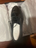 百丽通勤商务皮鞋2025男牛皮褶皱增高休闲鞋A1373AM4 黑色2  41 实拍图