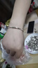 唯一（Winy）银手镯纯足银9999莫比乌斯镯子生日新年情人节礼物送女友妈妈银饰 实拍图