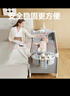 乐韵宝婴儿床拼接床多功能折叠婴儿床可移动宝宝床新生儿礼物哄娃神器 【增】尿布台+玩具架+蚊帐+摇杆 实拍图