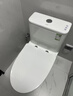 九牧（JOMOO）马桶 家用虹吸式马桶大冲力节水坐便器 防臭瞬冲 易洁抗菌马桶 行业爆款-双旋暴风冲11370-305坑 实拍图