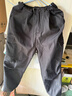 骆驼（CAMEL）加绒机能工装降落伞裤中性抽绳束脚裤 C24CR1L7658L 幻影黑 L 实拍图