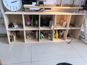 立太（LEADTEK）全实木书架置物架落地实木书柜展示柜学生收纳柜矮柜柜子储物柜 全实木【加深10格】150x30x60cm-送防撞角套 实拍图