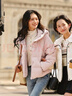 森马（Semir）轻松羽绒|羽绒服女宽松连帽面包服冬防泼水防风外套101724113045 实拍图