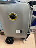 Airwheel爱尔威电动行李箱可骑行拉杆箱可坐可代步铝框箱包20英寸登机箱 实拍图