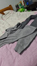 恒源祥羊毛裤加厚男纯羊毛保暖裤打底裤女秋裤男羊毛棉裤保暖内衣裤 男加厚-深灰-全羊毛 XL (170) 实拍图
