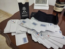 望京扑克（Wangjing Poker）麻将牌PVC麻将纸牌塑料防水144张迷你旅行便携无声麻将套装  实拍图