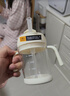 babycare三合一斜口吸管杯宝宝喝水牛奶学饮杯男女刻度儿童水杯-满杯300ml 实拍图