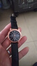正品男士手表高档休闲石英表简约气质男表皮带高颜值罗马时尚腕表 黑色运动款 实拍图