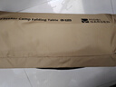 牧高笛（MOBIGARDEN）蛋卷桌 户外露营野餐轻量铝合金可折叠蛋卷桌L NX23665012 原木色 实拍图