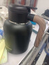 富光闷泡壶焖茶壶高颜值保温壶白茶泡茶水壶茶水分离316不锈钢带把手 黑色【独立茶仓款】1600ml 实拍图