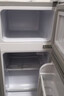 奥克斯小冰箱家用小型迷你冷藏冷冻两用出租房宿舍用节能省电寝室办公室电冰箱 【热卖款 升级净化去味】22A126DW银 实拍图