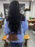 李宁火锅羽绒服丨男女冬季保暖宽松立领短款防泼水科技不易静电面包服 川湖蓝(431款)-6 【新年款】 L (女生选购建议偏小一码) 实拍图