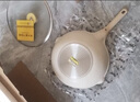 炊大皇  炒锅 麦饭石色不粘锅多功能少油烟炒菜锅平底30cm 电磁炉通用  实拍图