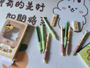 LOPET乐派熊猫花花自动铅笔小学生手护者黑科技超软护套书写不累手0.5mm缓冲防断芯绘图活动铅笔LT-7026 实拍图