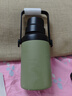 小米大肚保温杯 户外保温水壶 双饮保冷杯  316L便携水杯 橄榄绿 1L 实拍图