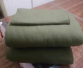 三五八五 学生军训棉被子单人宿舍军绿棉花褥子被褥热熔被 4斤军绿棉花被【150*200】 优质面料 实拍图