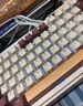 珂芝（KZZI）K75V2三模客制化机械键盘无线蓝牙有线电竞游戏家用办公82键RGB光PBT键帽Gasket慕斯蓝莓静音轴 实拍图