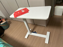 宜家（IKEA）BOLLSIDAN波席当移动床边桌升降桌简易电脑桌书桌 笔记本支架白色 实拍图