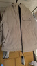 adidas 600蓬拒水保暖双面穿休闲连帽鸭绒羽绒服男女秋冬阿迪达斯   米色   L 实拍图