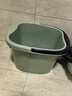 福爱家泡脚桶加厚中号洗脚盆加深洗脚桶足浴桶足疗桶泡脚盆塑料桶水桶粉 实拍图