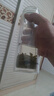 富光男女士双层玻璃杯 高硼硅玻璃304茶隔水杯子 带茶隔泡茶杯400ml 实拍图