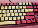 黑峡谷（Hyeku）X3 87键有线/无线双模电竞机械游戏键盘办公PBT键帽凯华BOX新轴附卡扣腕托龙舌兰日出凯华流沙金轴 实拍图
