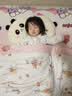 钰幸儿童枕头1-3-6岁婴幼儿枕头6个月以上新生儿一岁宝宝硅胶护颈枕头 萌趣小熊 1-3岁【枕高3cm】A类抗菌母婴级 宝宝枕头1-3岁护脊透气可水洗硅胶枕头 实拍图