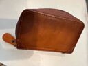 歌若拉（GERUOLA）卡包男银行卡收纳证件包驾驶证真皮大容量多卡位风琴卡片卡夹卡套 黄棕色 20卡位(防盗刷) 实拍图