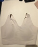 ubras虞书欣同款无尺码内衣女无痕隐形3A抗菌无钢圈文胸罩柔灰紫常规版 实拍图