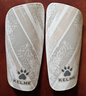 卡尔美（KELME）足球护腿板比赛训练护小腿减震加厚插板专业护具 白灰 M 实拍图