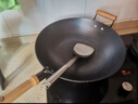 中福陆川铁锅炒菜锅家用无涂层氮化窒化广西生铁铸铁锅炒锅燃气已开锅 圆底 34cm 【有耳+锅盖】JD或SF物流 实拍图