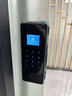 科密(comet)玻璃门指纹锁智能电子密码锁办公室玻璃门锁免开孔布线蓝牙小程序考勤应急钥匙COM-168A 实拍图