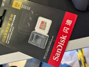 闪迪（SanDisk）512GB TF(MicroSD)内存卡 4K极速金卡A2 V30 U3行车记录仪 运动相机无人机 监控存储卡 读190MB/s 实拍图