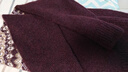 优衣库女装费尔岛风圆领针织衫/毛衣毛衫479233 19 酒红色 L /160/88A 实拍图