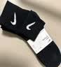 耐克（NIKE）2026年中性U NK EVERYDAY LTWT ANKLE 3PR袜子 SX7677-010 M 实拍图
