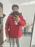 骆驼（CAMEL）冲锋衣女三合一黑色外套男户外防暴雨防风防水旅游登山服 实拍图