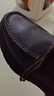 骆驼牌 皮鞋男士商务休闲爸爸牛皮鞋软底舒适通勤 P15A211018棕色40 实拍图