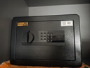 欧奈斯ONNAIS保险柜家用小型25cm办公密码WIFI保险箱防盗指纹入墙报警手机智能新款商用保管箱床头全钢保管柜 25cm尊贵黑电子密码（远程授权） 实拍图
