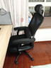 南皇人体工学椅护腰电脑椅久坐不累办公椅电竞椅男可调节腰靠学习后躺 【办公版】悬浮腰托黑-搁脚-4级气杆-尼龙脚-170°躺 120-155度(含) 联动扶手 实拍图
