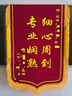 瑞耀锦旗定制锦旗定做感谢医生老师定制赠送幼儿园教师物业月嫂生日订做美容院高档植绒装修旌旗制作 发泡字（精美小龙须）70*110cm 实拍图