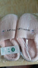 小熊小兔踩屎感棉拖鞋女士厚底防滑冬季外穿居家情侣保暖学生男 小熊小兔棉拖-粉色 38-39 适合37-38 实拍图